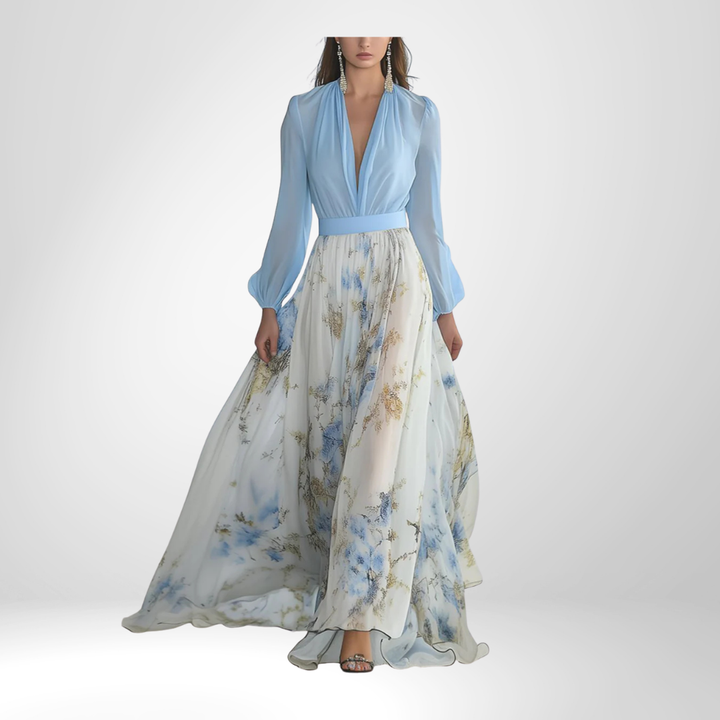 Penelope™ | Beautiful Maxi Dress with Floral Print