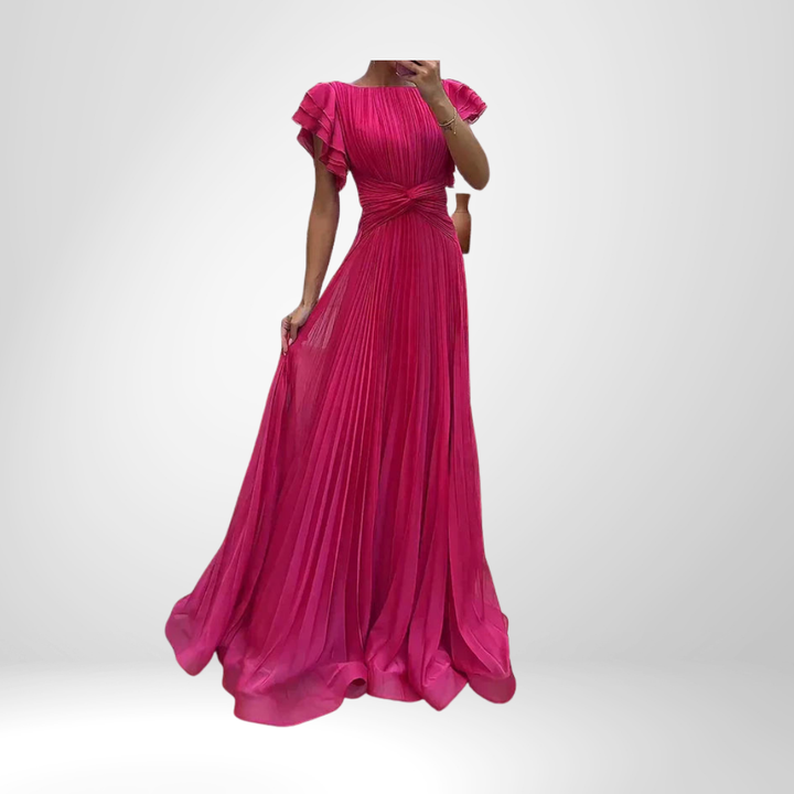 Abigail™ | Pleated Evening Dress