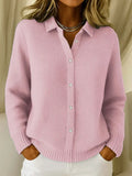 Katrina – Textured Knit Button Cardigan