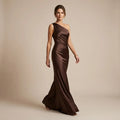 Luna™ | Maxi Dress with a Gilt in Satin